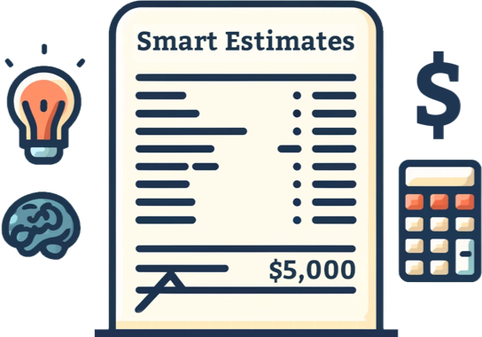 Smart estimates image